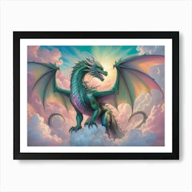 Dragon In The Sky 10 Art Print