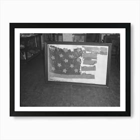 One Of Two Revolutionary War Flags In Existence, This One Was Carried At The Battle Of Stoney Point, General Posey Art Print