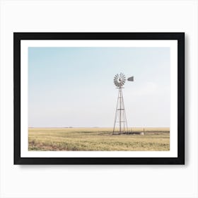 Farm Windmill Art Print