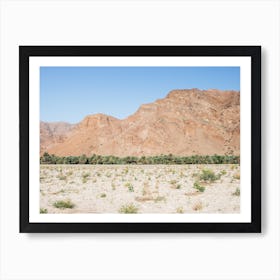 Rocky Desert Landscape 2 Art Print