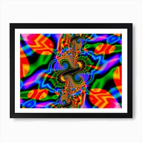 Abstract Fractal Artwork Colorful Art Print