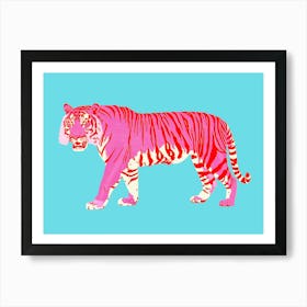 Pink Tiger 2 Art Print