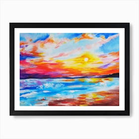 Sunset Bliss Art Print