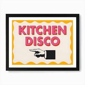 Kitchen Disco Art Print