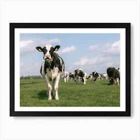 The cow says moo | The Netherlands  Art Print