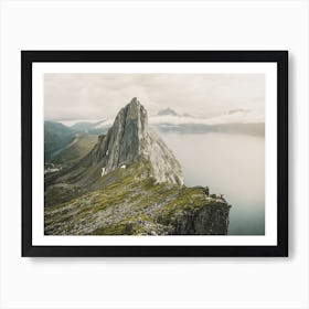 Rugged Mountain Trail Art Print