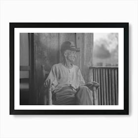 Untitled Photo, Possibly Related To Old Farmer Near Lutcher, Louisiana By Russell Lee Art Print