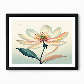 Flower Painting 10 Art Print