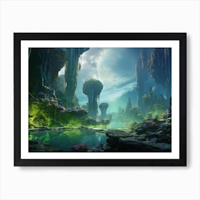 World Of Fantasy Art Print