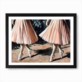 Ballerinas 2 Art Print