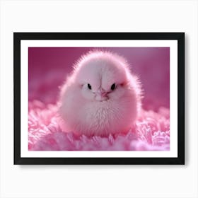 Cute Baby Chick Art Print