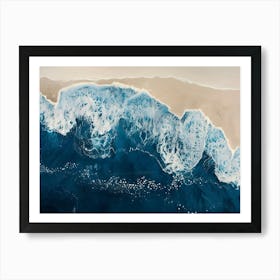 Ocean Wave 4 Art Print