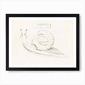 Snail (1873–1917), Theo Van Hoytema Art Print