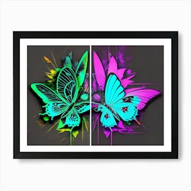 Butterfly Art 1 Art Print