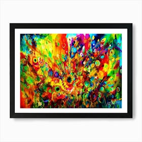 Abstract Shapes - Abstract Method Art Print