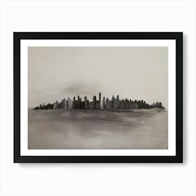 New York City Skyline 2 Art Print