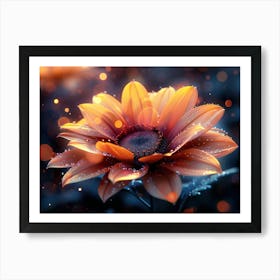 Flower Hd Wallpaper 1 Art Print