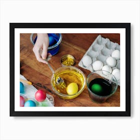 Easter Eggs 69 Art Print