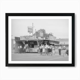 Untitled Photo, Possibly Related To High School Students Crossing The Street, Phoenix, Arizona By Russell Lee Art Print