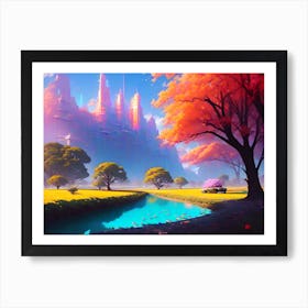 City In The Sky 2 Art Print