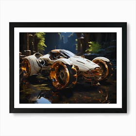 Futuristic Car Art Print