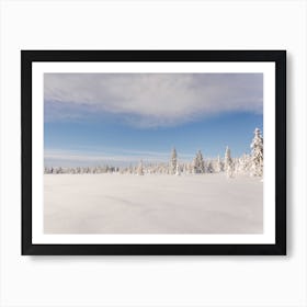 Unspoiled Winter Wonderland Art Print