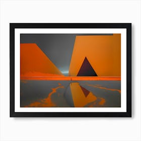 'Orange' Art Print