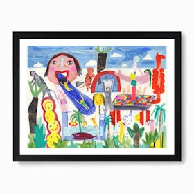 Playground Art Print