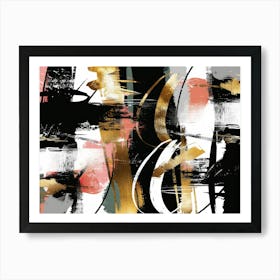 Abstract Painting 1647 Art Print