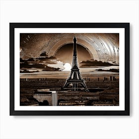 Paris Eiffel Tower 137 Art Print