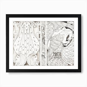 Cover Design For Louis Couperus' Psyche, Jan Toorop Art Print