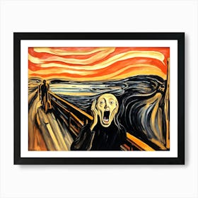 Scream 1 Art Print