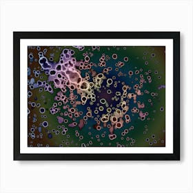 Abstract Aurora Borealis 2 Art Print