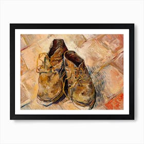 Shoes, Vincent Van Gogh Art Print