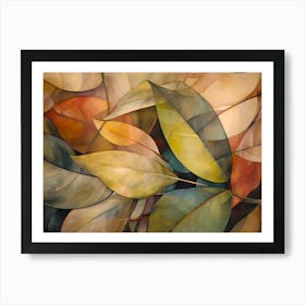 autumn leaves 1 Art Print