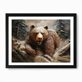 Grizzly Bear 1 Art Print