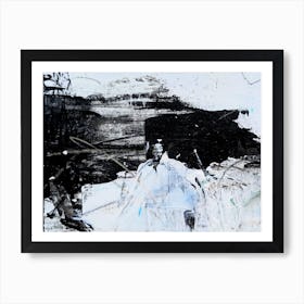 'The White Horse' Art Print