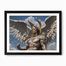 Angel Of The Sky Art Print