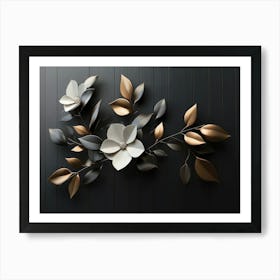 Magnolia Wall Art Print