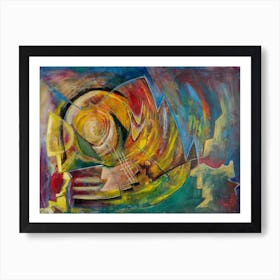 Wall Art, Abstract In Motion Art Print