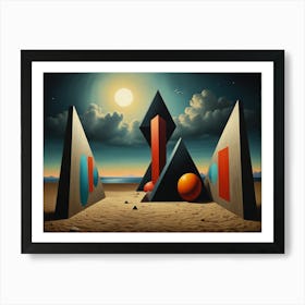 'The Moon' 1 Art Print