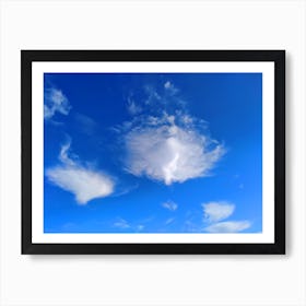 Crazy Clouds In The Sky Art Print