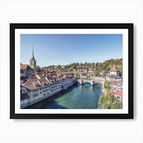 The City Of Bern Art Print