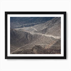 Road In The Himalaya Mountains Art Print