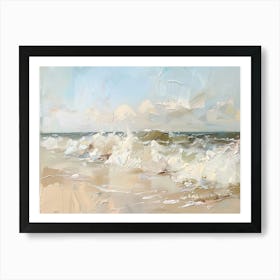 Coastal Impression Dynamic Waves 10 Art Print