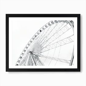 Big Wheel Art Print