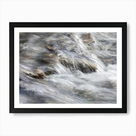 Turbulent Water Long Exposure Art Print