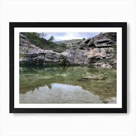 The Lake Art Print