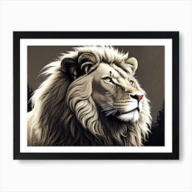 Lion king 10 Art Print