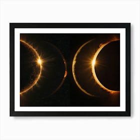 Eclipse Of The Sun 10 Art Print